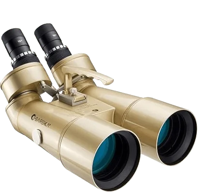 binocular astronomico marca barska color dorado